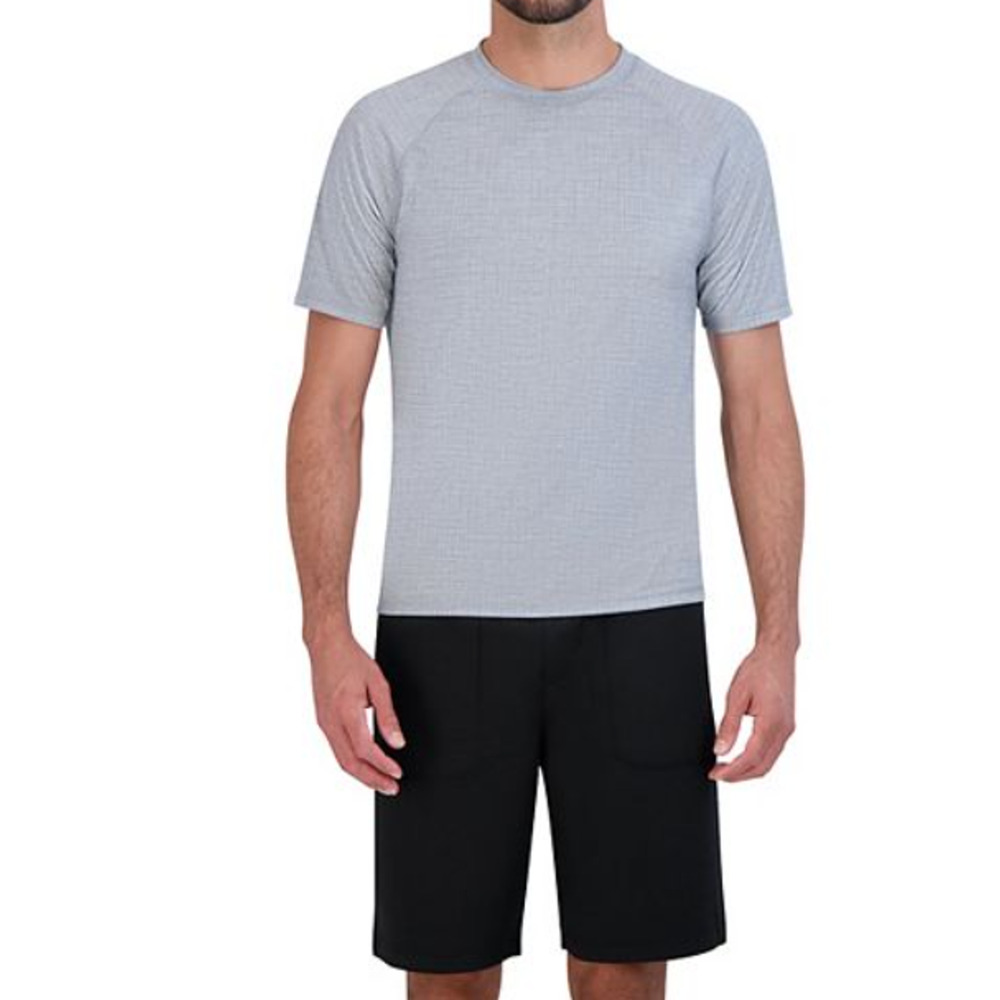 NWT Men's Zeroxposur Sun Protection Top Gray Small